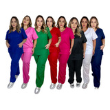 Pijama Cirúrgico Feminino Masculino Scrub Hospitalar