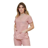 Pijama Cirúrgico Hospitalar Acinturado Plus Size