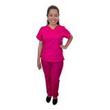 Pijama Cirúrgico Hospitalar Oxford Feminino Scrub Premium