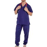 Pijama Cirúrgico Masculino Plus Size Hospitalar
