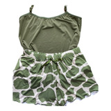 Pijama Curtinho Com Shorts