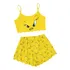 Pijama Curto Adulto Feminino Blusa  E Short Doll