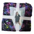 Pijama Curto De Cetim Victoria S  Secret Floral Neon