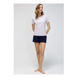 Pijama Curto Feminino Com