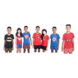 Pijama Curto Herois Infantil