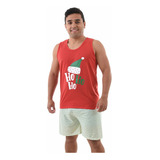 Pijama Curto Masculino Verao