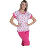 Pijama Curto Pescador Malha