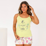 Pijama Curto Regata De