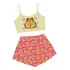 Pijama Dakidaí Adulto Feminino Oncinha Short Doll