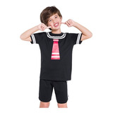 Pijama Fantasia Curto Infantil