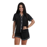 Pijama Feminino Americano Blogueira