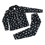 Pijama Feminino Americano Blogueira Amamentação Inverno