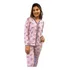 Pijama Feminino Americano Calça Blusa Estampado Perfume