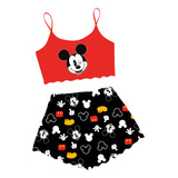 Pijama Feminino Blusa E