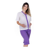 Pijama Feminino Blusa Manga