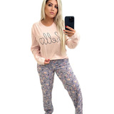 Pijama Feminino Calca E