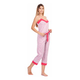 Pijama Feminino Capri Calca