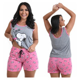 Pijama Feminino Curto Baby