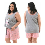 Pijama Feminino Curto Baby
