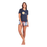 Pijama Feminino Curto Babydoll
