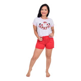 Pijama Feminino Curto Short