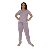 Pijama Feminino De Malha