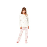 Pijama Feminino Infantil Flanelado
