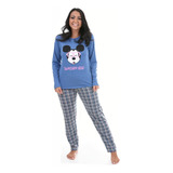 Pijama Feminino Inverno Longo