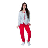 Pijama Feminino Inverno Manga