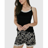 Pijama Feminino Renda Em