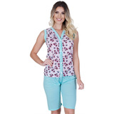 Pijama Feminino Verao Bermuda