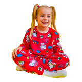 Pijama Fleece Menina Hello