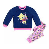 Pijama Fleece Ursinho Pooh