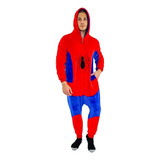 Pijama Homem Aranha Infantil Adulto Macacão Kigurumi Cosplay