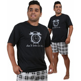 Pijama Homem Curto Verao