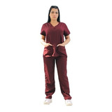 Pijama Hospitalar Cirurgico Scrub Feminino Acinturado