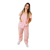 Pijama Hospitalar Cirurgico Scrub Feminino Acinturado