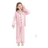 Pijama Infantil Cetim De