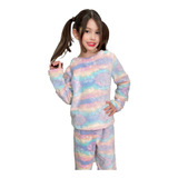Pijama Infantil Fleece Ted Peludinho Frio Inverno Fechado 