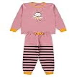 Pijama Infantil Inverno Com Punho Para Meninas 1 Ao10 Anos Com Detalhes Luxo Interativos 100 Algodão 10 Estampas A Escolher Abelha Rosa 1 