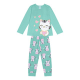 Pijama Infantil Inverno Menina Blusa E