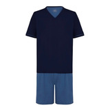 Pijama Infantil Kids Meninos Curto Gola V Lupo 20000 002