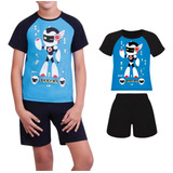 Pijama Infantil Lupo Curto