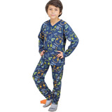 Pijama Infantil Manga Longa