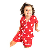 Pijama Infantil Menina Americano Criança Short
