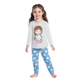Pijama Infantil Menina Blusa E Calça