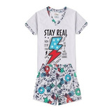 Pijama Infantil Menina Brilha