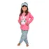 Pijama Infantil Menina Teen Colorido Festa Máscara De Dormir