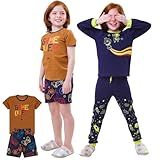Pijama Infantil Menino Inverno E Verão Algodão Kit 4 Peças COR Game Over Neon Brilha No Escuro TAMANHO 6 