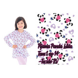 Pijama Infantil Panda Pandinha